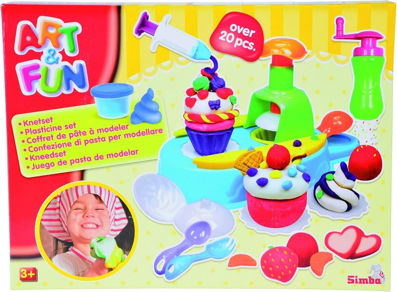 Simba Art & Fun Plastic Dough Cupcake Set [6329789] - Image 1